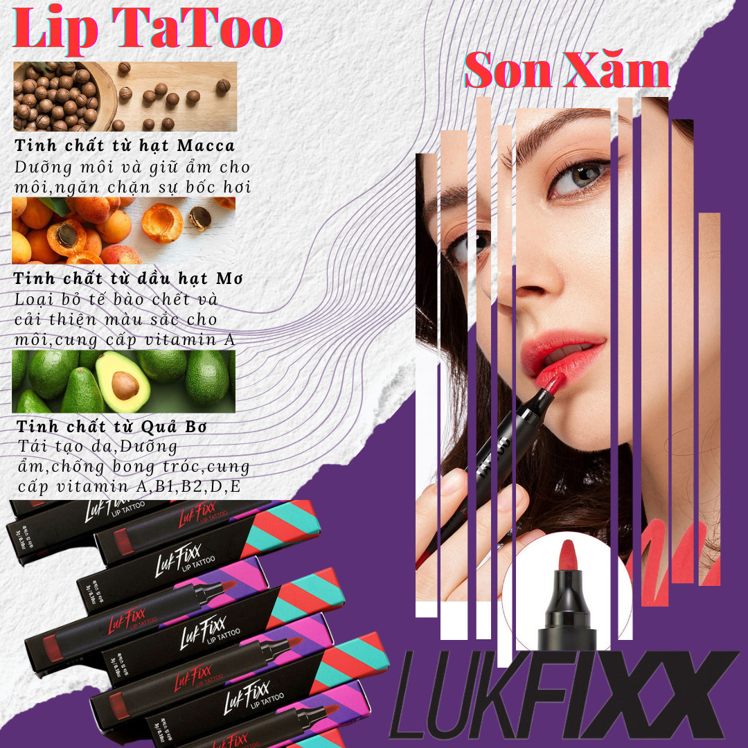 Bút xăm môi LukFixx Lip Tattoo